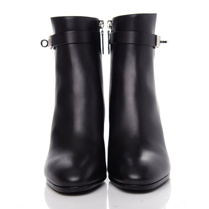 Hermes Calfskin Saint Germain Ankle Boots 35 Black 2 of 11