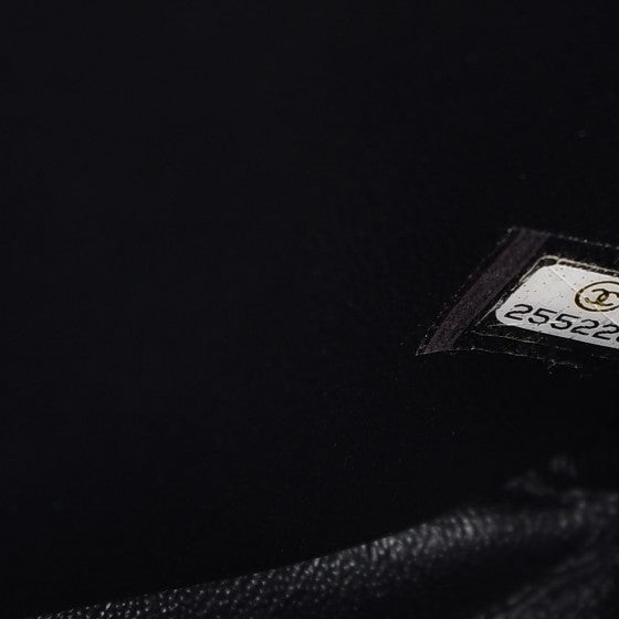 Chanel Aged Calfskin Chevron Quilted 2.55 Reissue 226 So Black 8 of 9