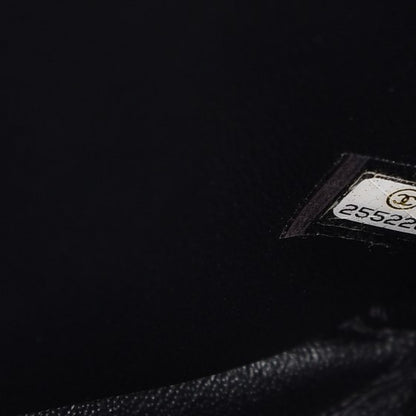 Chanel Aged Calfskin Chevron Quilted 2.55 Reissue 226 So Black 8 of 9