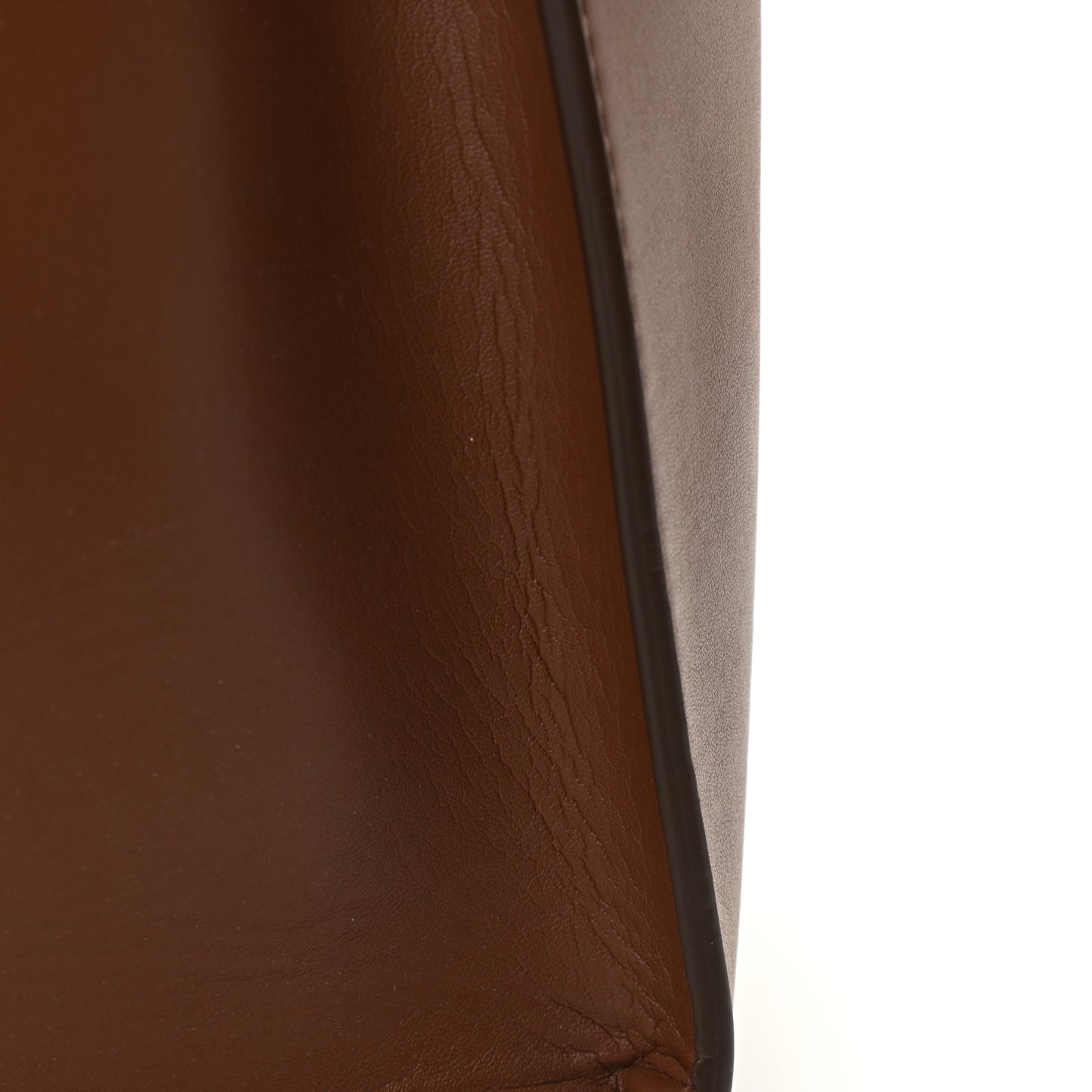 Eco Alter Nappa East West Perforated Tote Brown