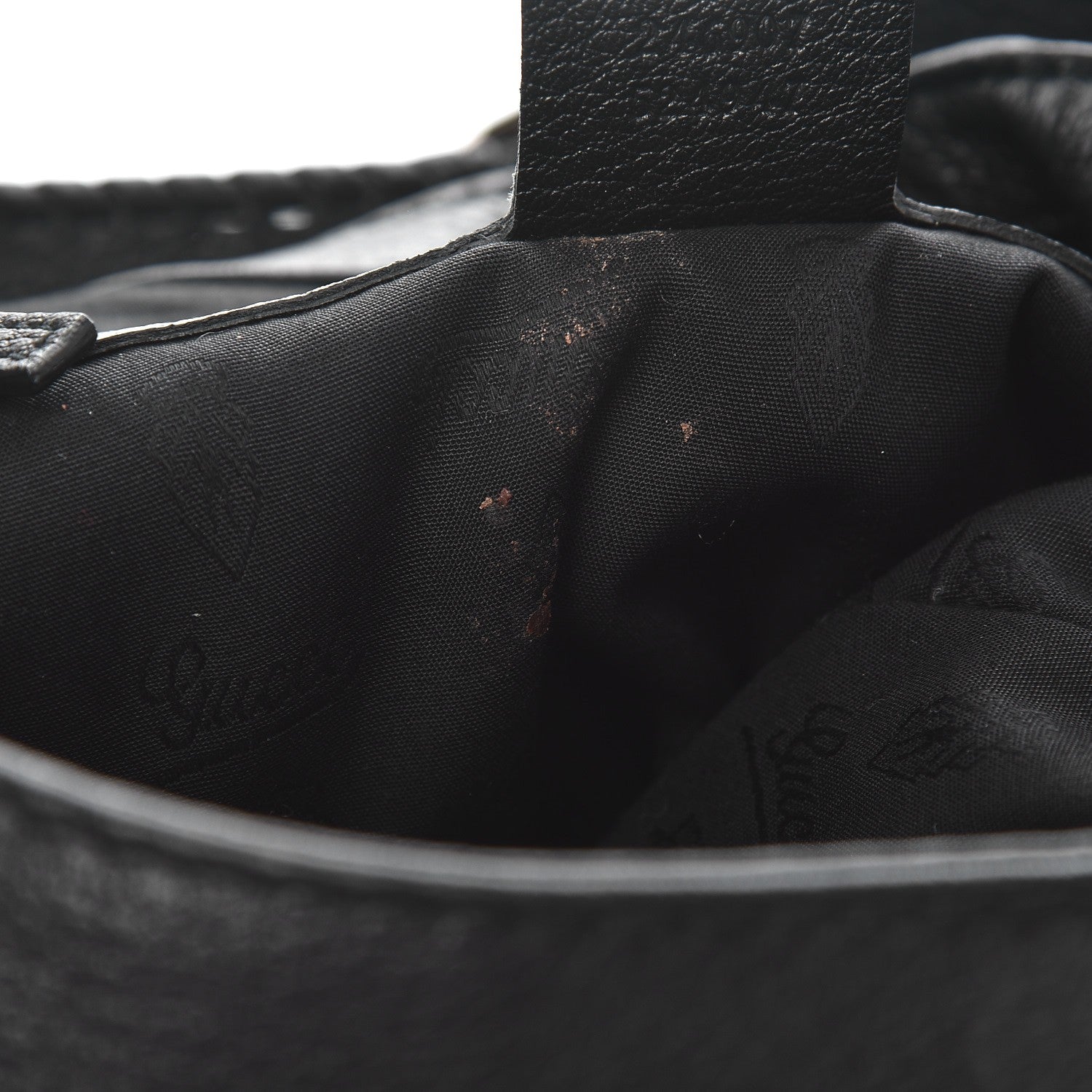 Gucci Pebbled Calfskin Medium New Jackie Shoulder Bag Black 10 of 11