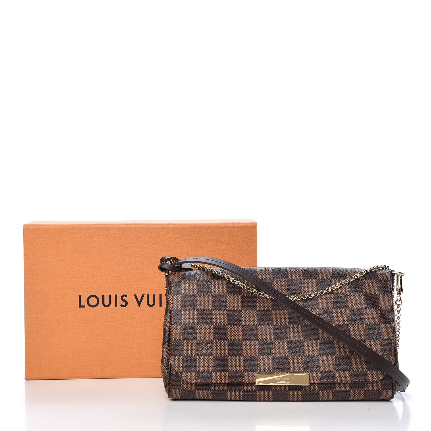 Louis Vuitton Damier Ebene Favorite MM 14 of 14