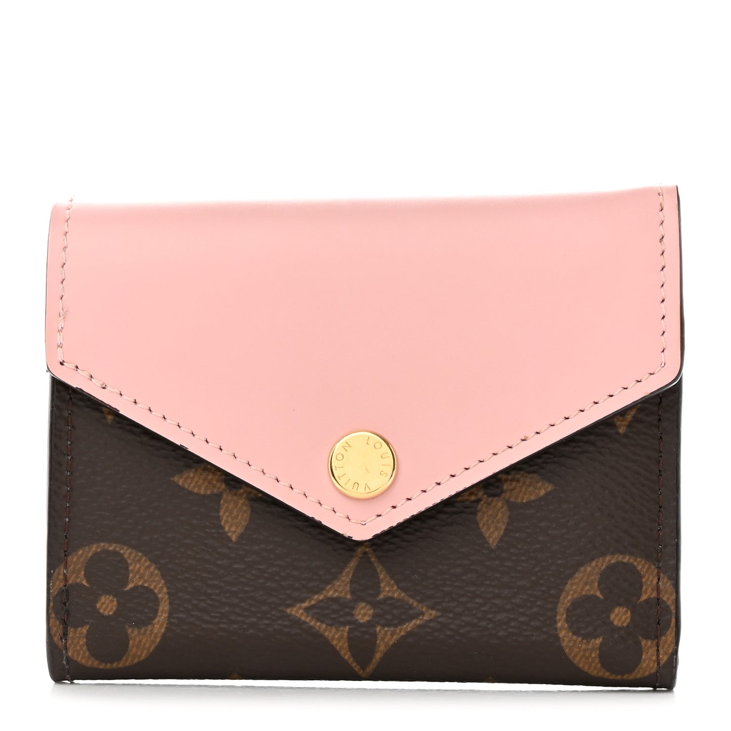 Monogram Zoe Wallet Rose Ballerine