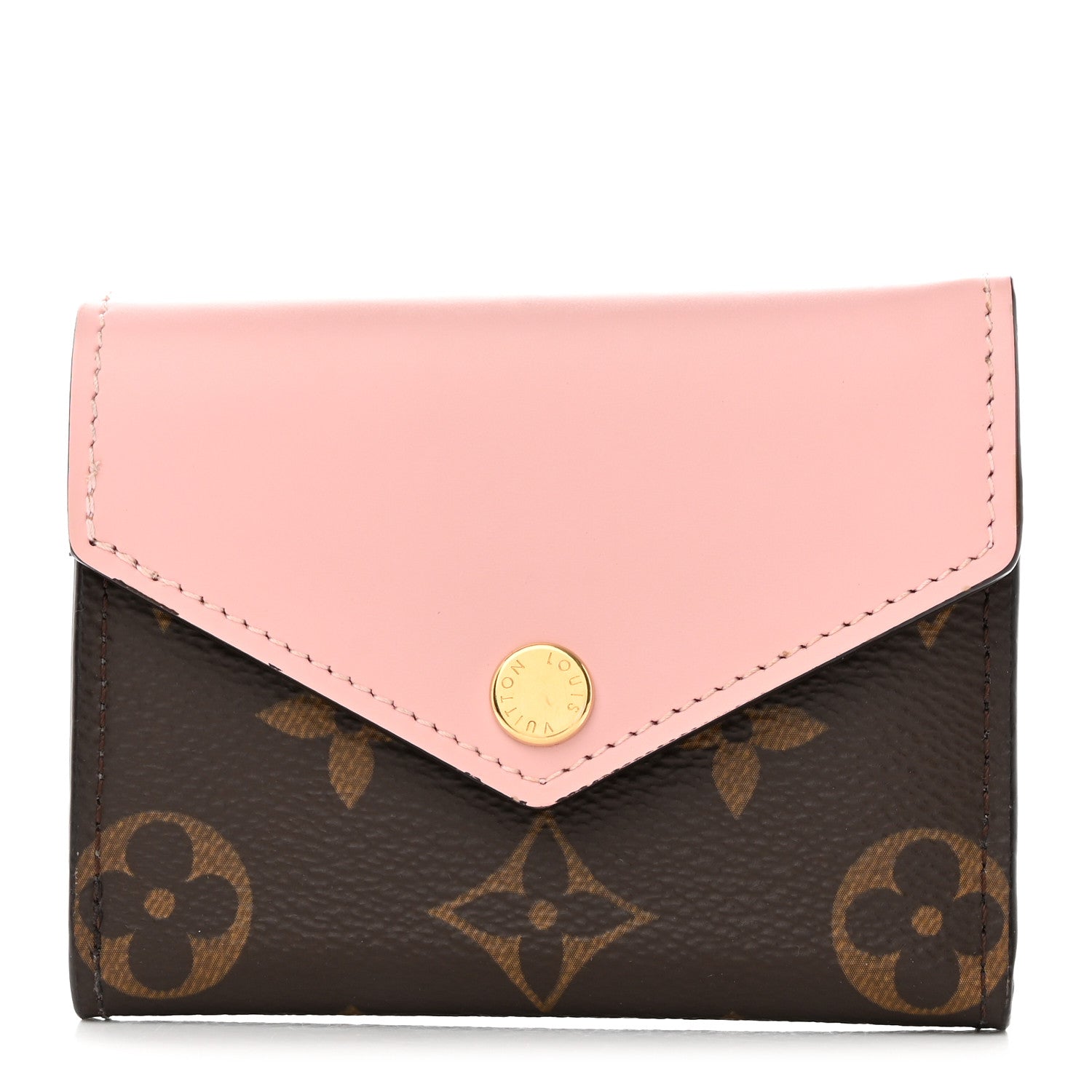 Louis Vuitton Monogram Zoe Wallet Rose Ballerine 1 of 8