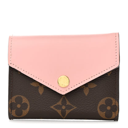 Louis Vuitton Monogram Zoe Wallet Rose Ballerine 1 of 8