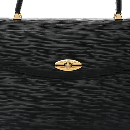 Louis Vuitton Epi Malesherbes Black 8 of 11