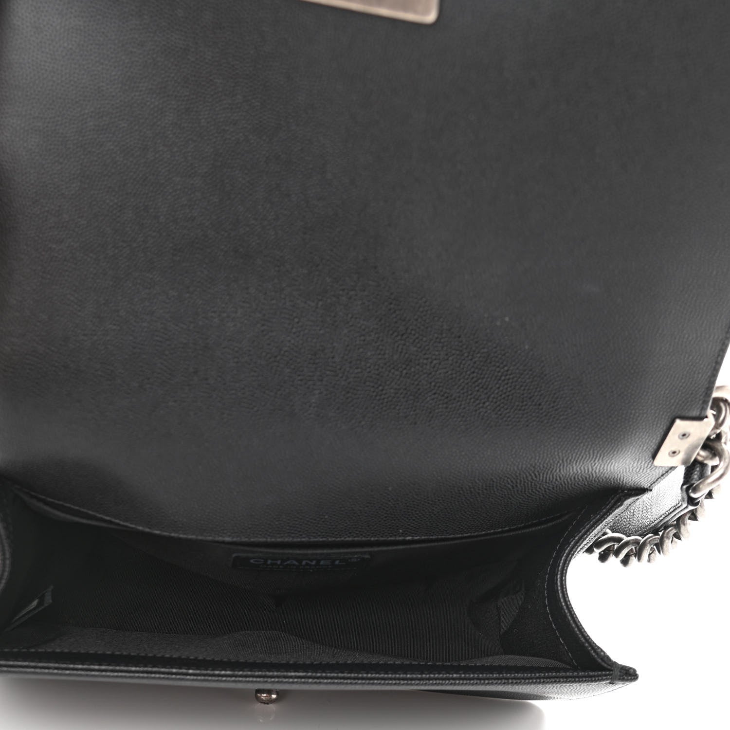 Chanel Caviar Quilted Medium Boy Flap Black 5 of 10
