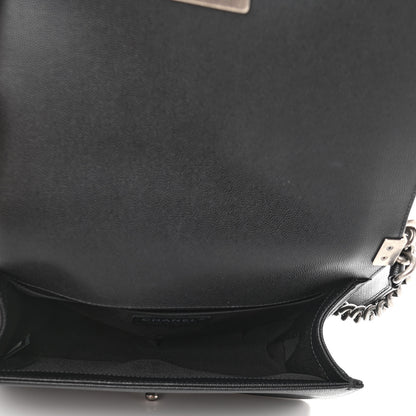 Chanel Caviar Quilted Medium Boy Flap Black 5 of 10