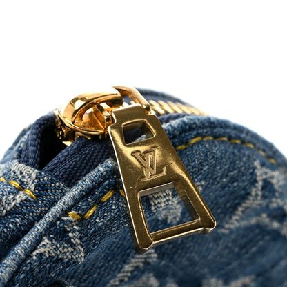 Louis Vuitton Denim Fairfax Pochette Blue 10 of 12