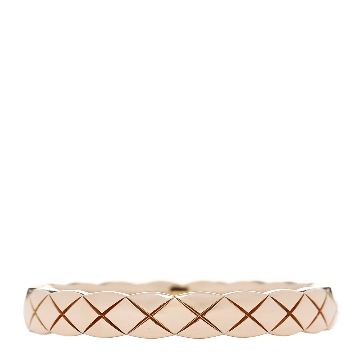 Chanel 18K Beige Gold Mini Coco Crush Ring 59 8.75 3 of 4