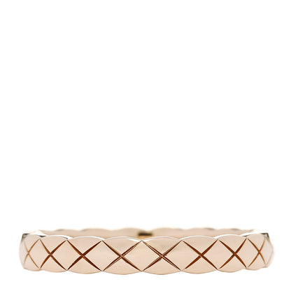 Chanel 18K Beige Gold Mini Coco Crush Ring 59 8.75 3 of 4