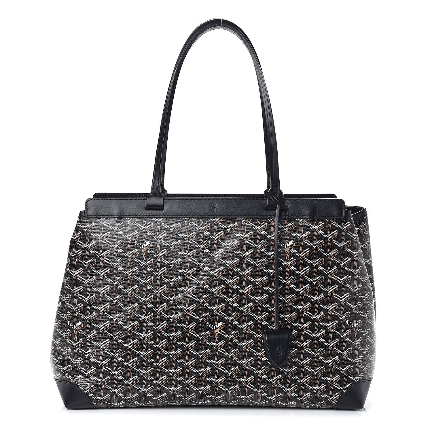 Goyard Goyardine Bellechasse PM Black 1 of 9