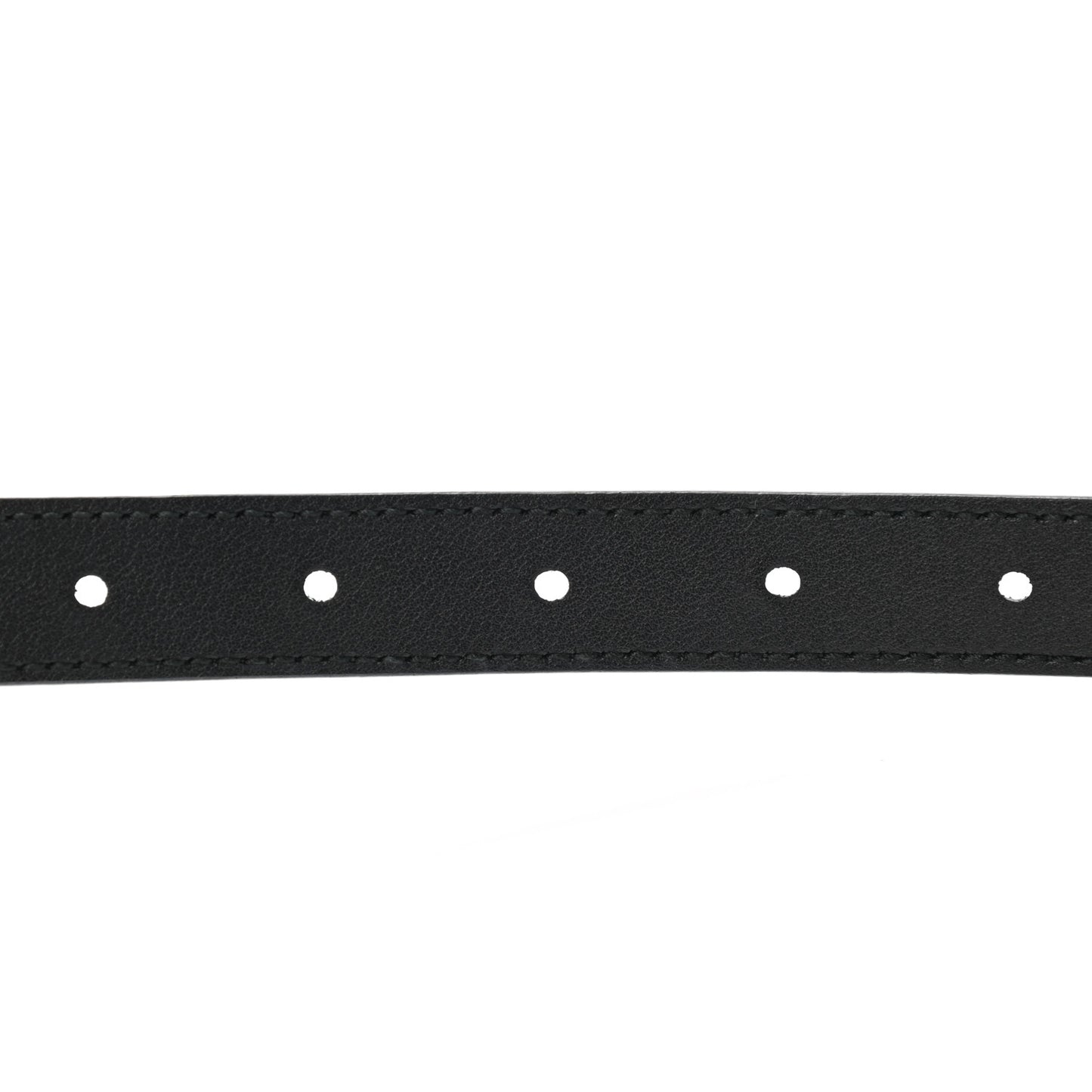 Calfskin Double G 20mm Belt 75 30 Black