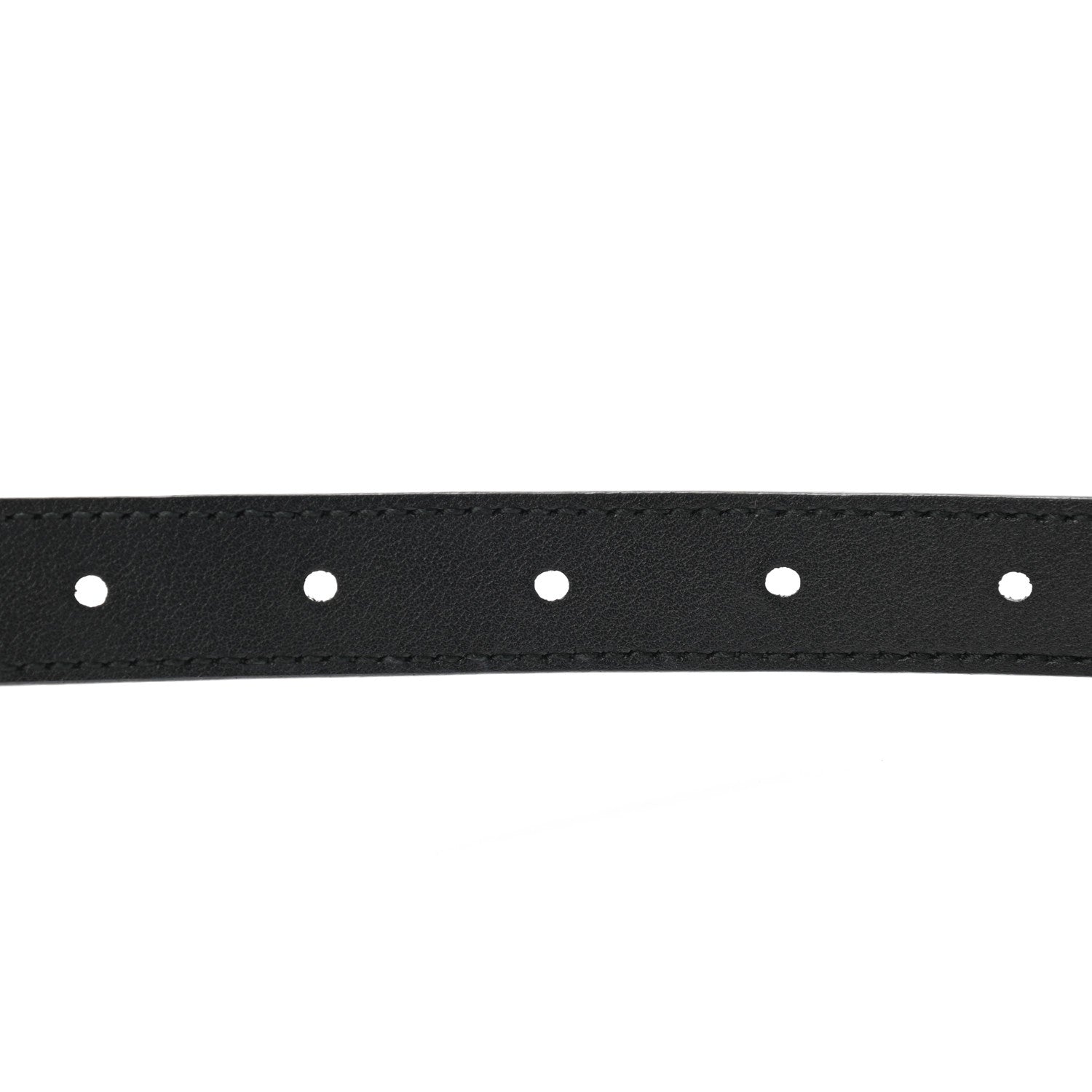 Gucci Calfskin Double G 20mm Belt 75 30 Black 4 of 5