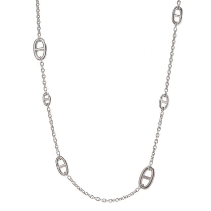 Hermes Sterling Silver Farandole Necklace 80 1 of 6