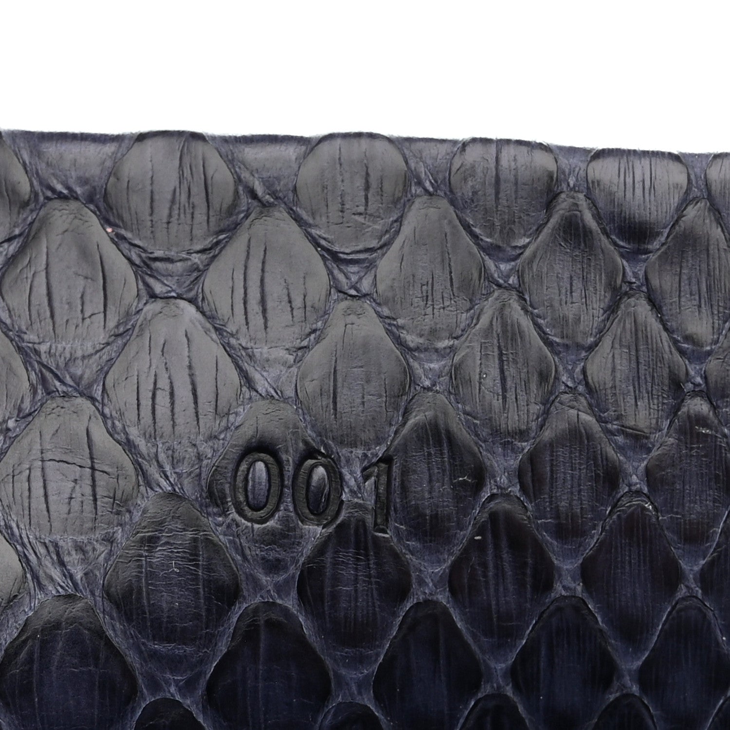 Proenza Schouler Snakeskin PS1 Pochette Clutch Blue 8 of 15