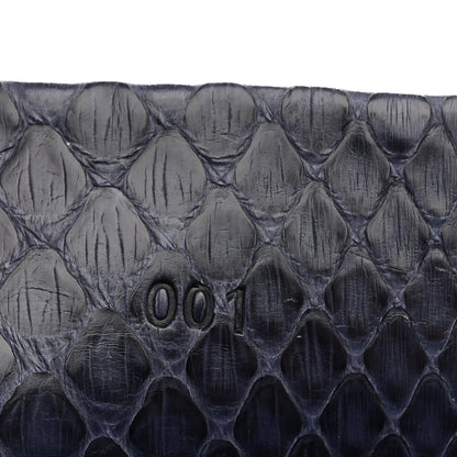 Proenza Schouler Snakeskin PS1 Pochette Clutch Blue 8 of 15