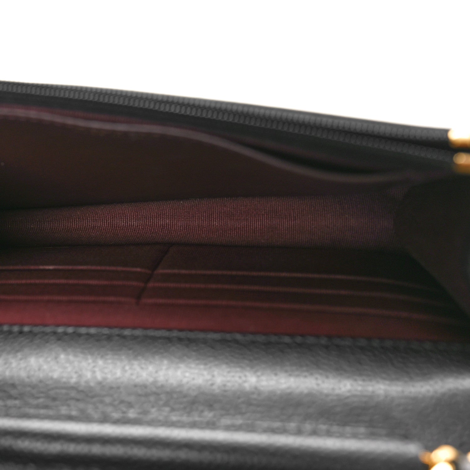 Chanel Caviar Quilted CC Turnlock Wallet On Chain WOC Black 5 of 11