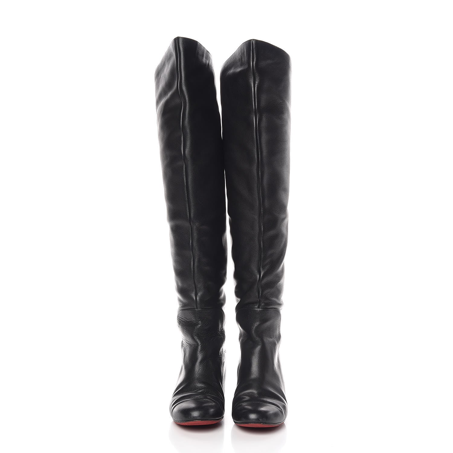 Christian Louboutin Nappa 30 Tall Boots 40 Black 2 of 10