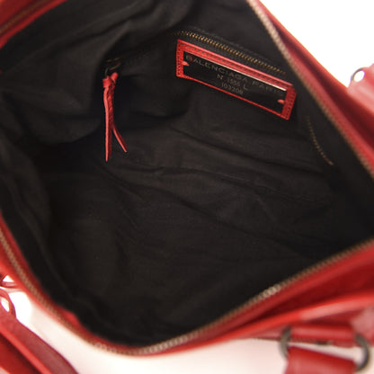 Balenciaga Agneau Classic Hardware First Rouge Coquelicot 5 of 7