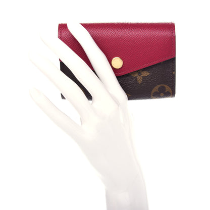 Louis Vuitton Monogram Sarah Multicartes Fuchsia 2 of 6