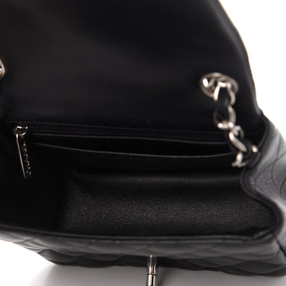 Chanel Lambskin Quilted Mini Square Flap Black 5 of 11