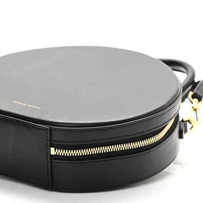 Mansur Gavriel Calfskin Circle Crossbody Bag Black 9 of 10