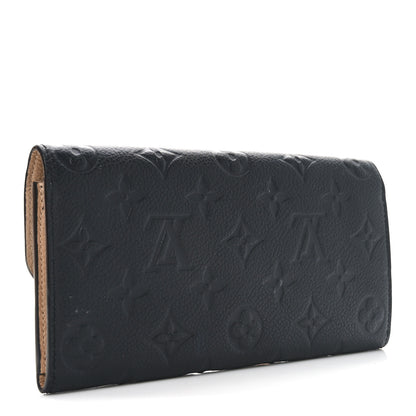 Louis Vuitton Empreinte Emilie Wallet Black Dune 3 of 7