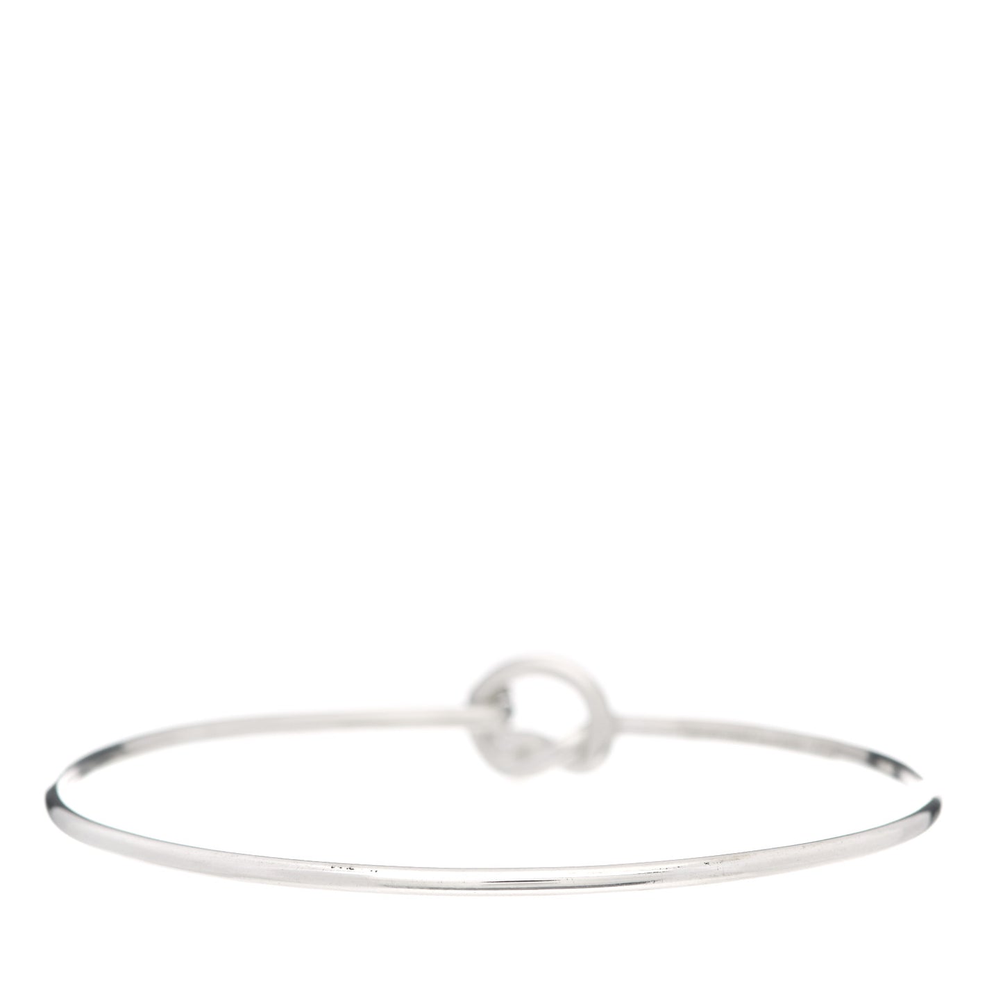 Sterling Silver 18K Yellow Gold Knot Bracelet