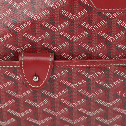 Goyard Goyardine Saint Jeanne GM Bowler Red 24 of 24