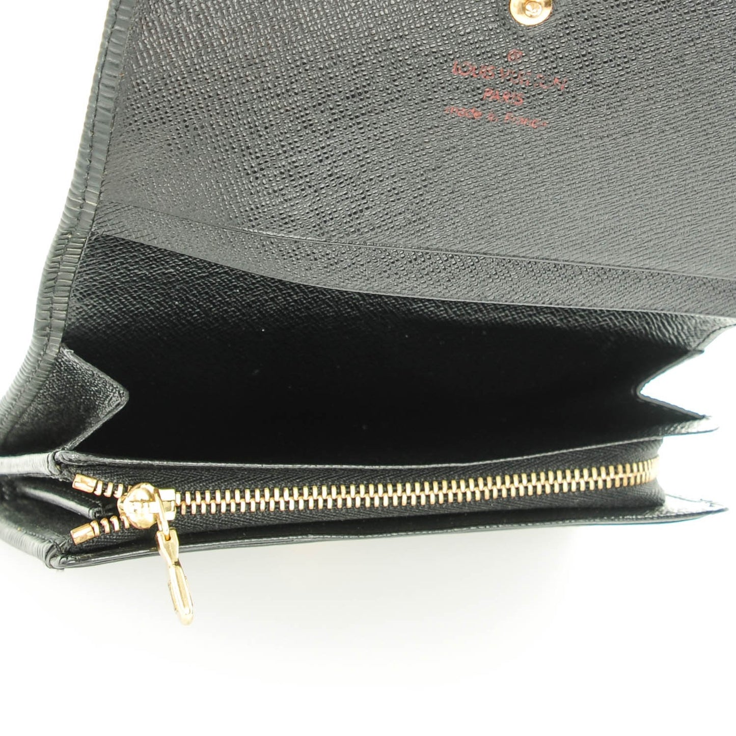 Epi Porte-Monnaie Billets Tresor Wallet Black