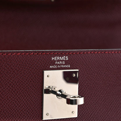 Hermes Epsom Kelly Sellier 28 Rouge H 6 of 10