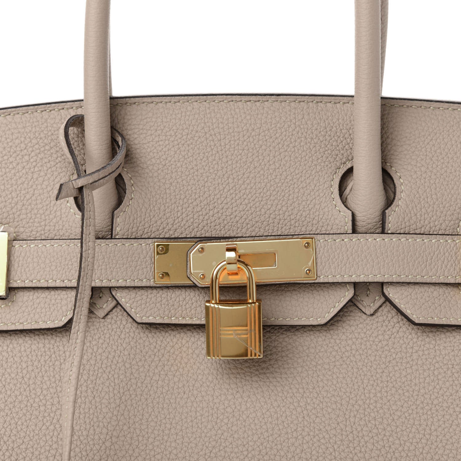 Hermes Togo Birkin 30 Gris Tourterelle 10 of 10