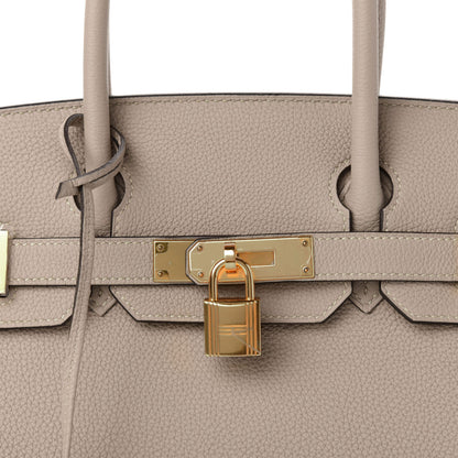 Hermes Togo Birkin 30 Gris Tourterelle 10 of 10