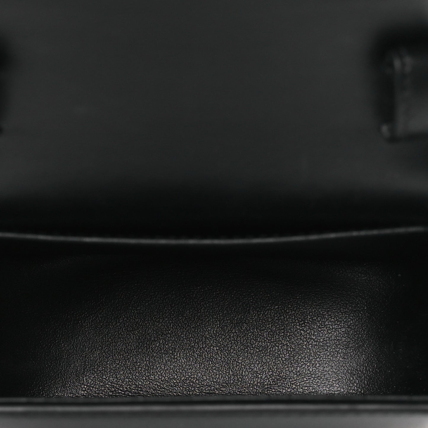 Shiny Calfskin Mini Triomphe Black