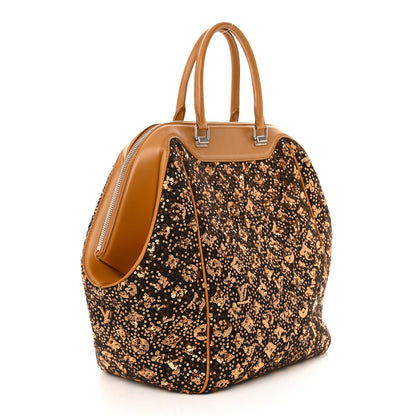 Louis Vuitton Sequin Monogram Sunshine Express North South Gold 3 of 10