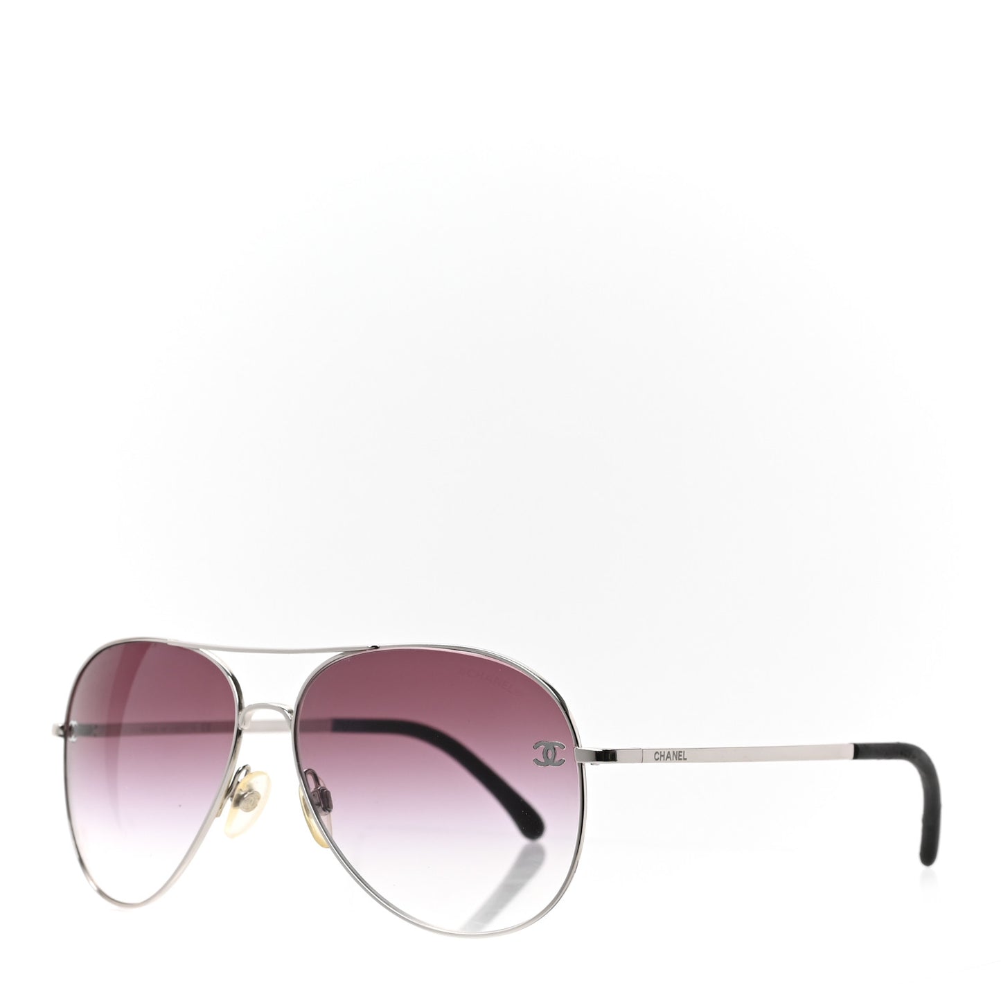 Metal Aviator CC Sunglasses 4189-T-Q Pink