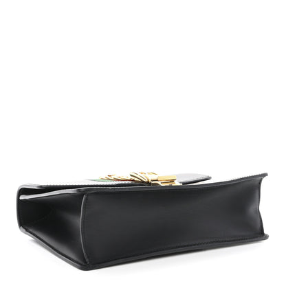 Gucci Calfskin Small Sylvie Shoulder Bag Black 4 of 12
