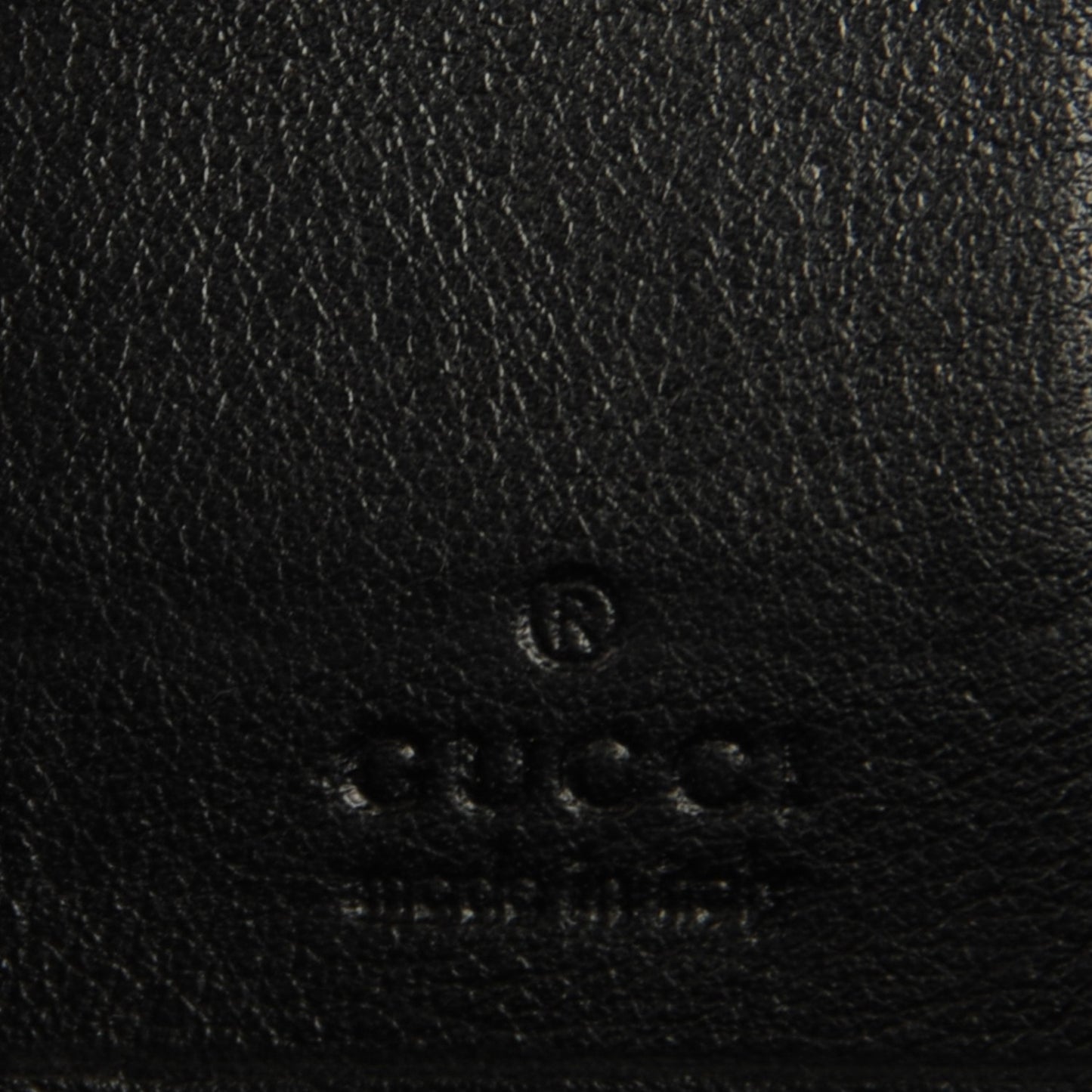 Guccissima Signature Microguccissima Bree Zip Around Wallet Black