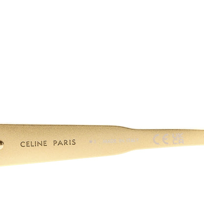 Celine Metal Triomphe 01 Sunglasses CL40235U Gold Green 5 of 6