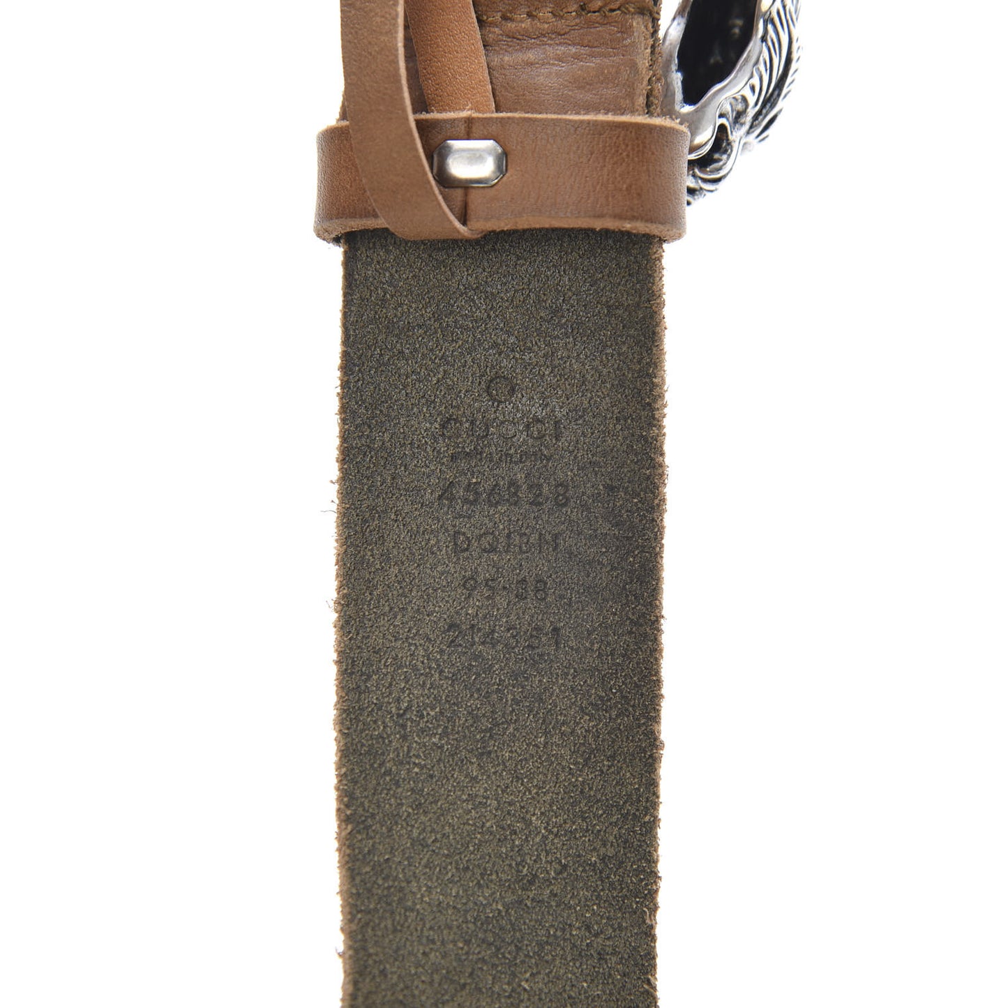 Calfskin Braided Dionysus Belt 95 38 Cuir