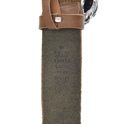 Gucci Calfskin Braided Dionysus Belt 95 38 Cuir 3 of 7
