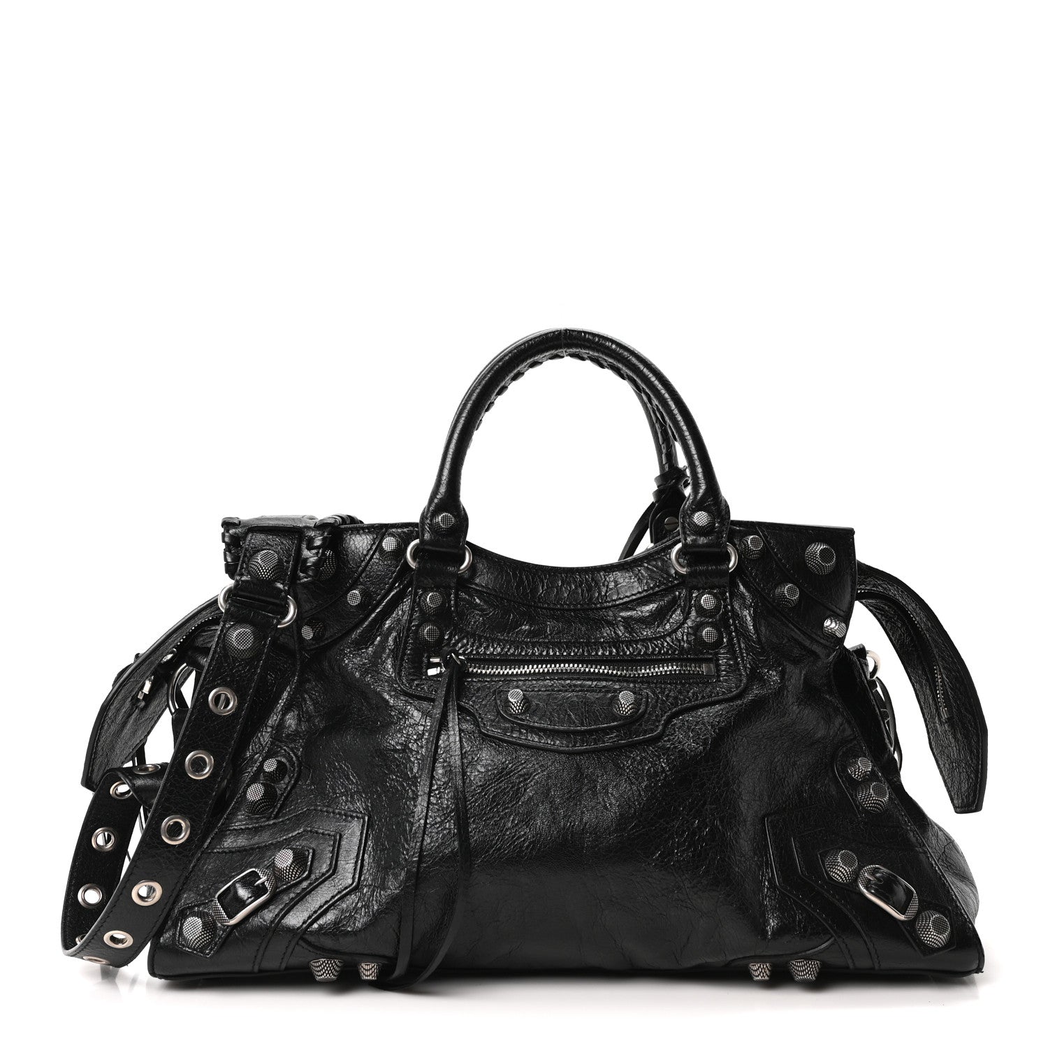 Balenciaga Agneau Arena Neo Cagole City Handbag Black 1 of 11