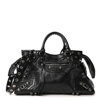 Balenciaga Agneau Arena Neo Cagole City Handbag Black 1 of 11
