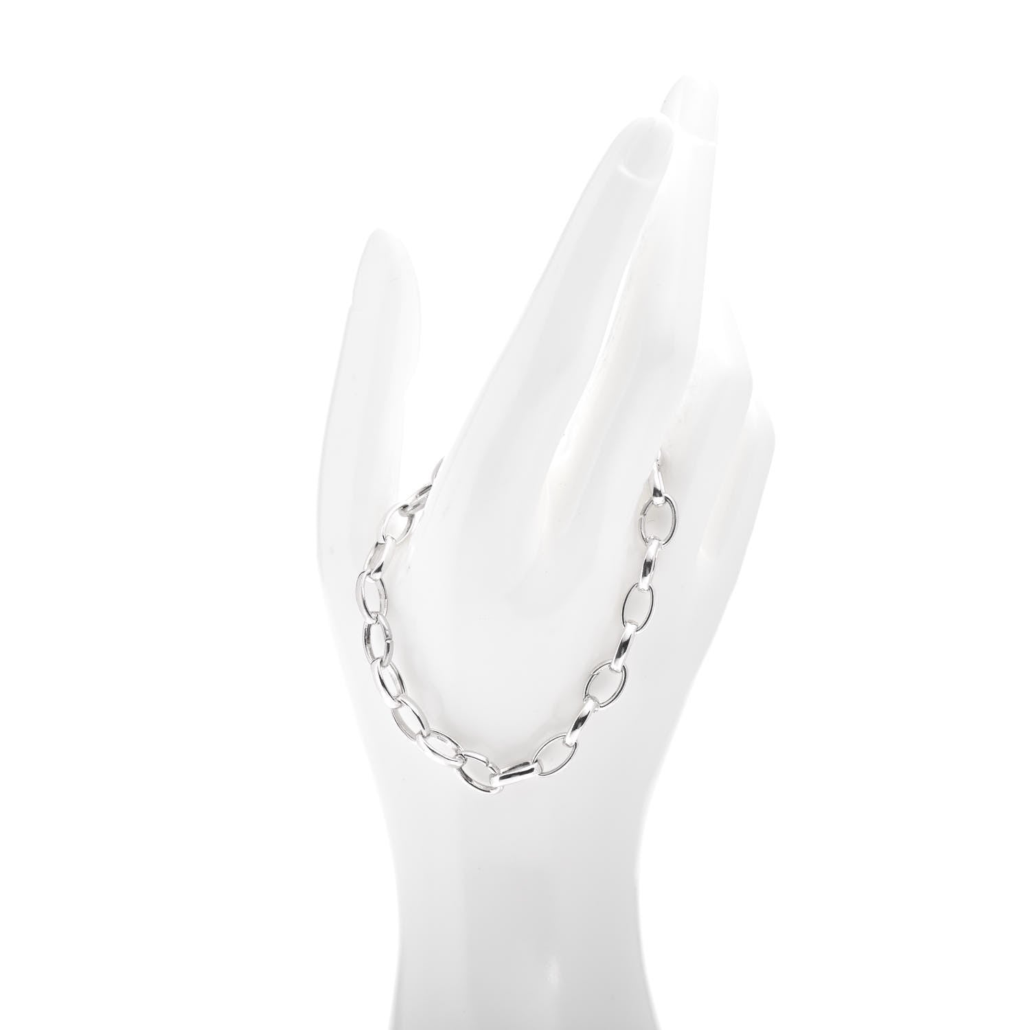 Gucci Sterling Silver Link Bracelet 2 of 4