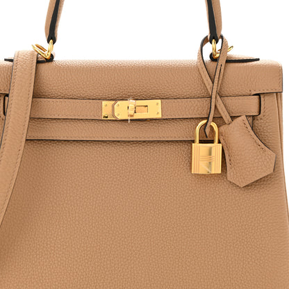 Hermes Togo Kelly Retourne 25 Chai 8 of 11