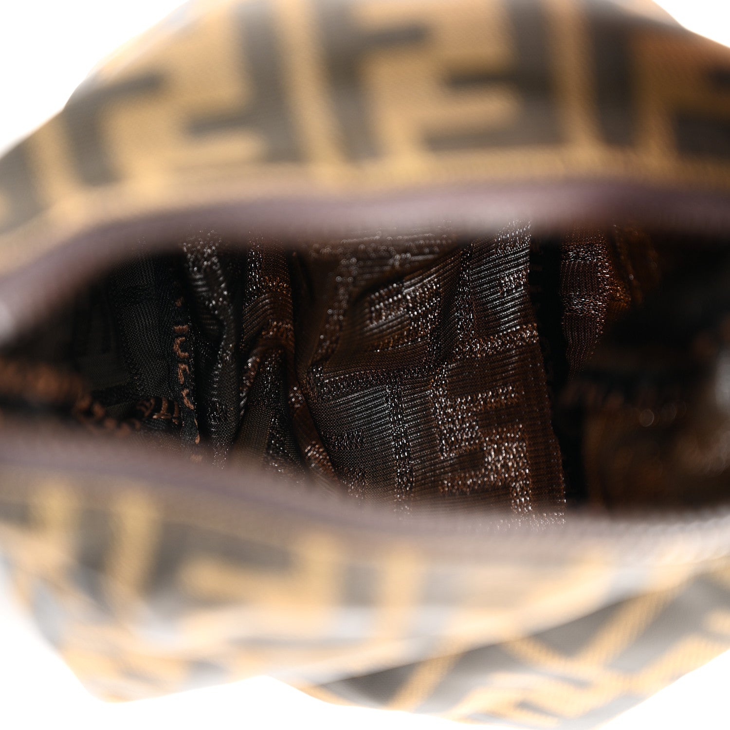 Fendi Zucca Mini Pochette Tobacco 5 of 7
