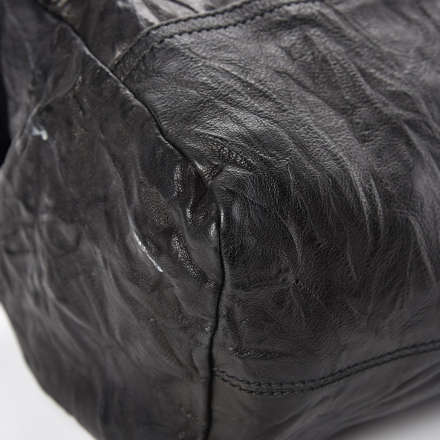Tumbled Sheepskin Large Pandora Black