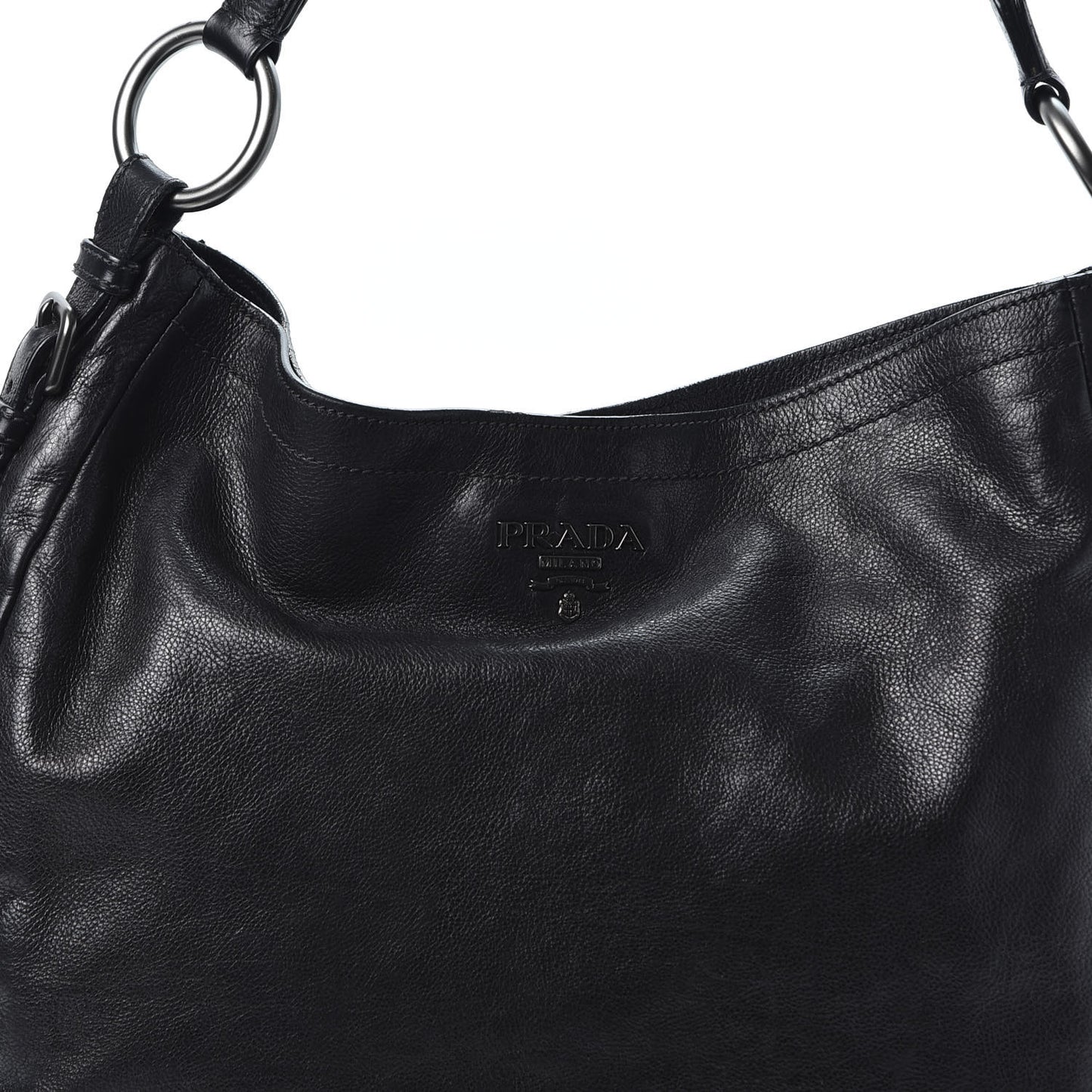 Soft Calf Hobo Black