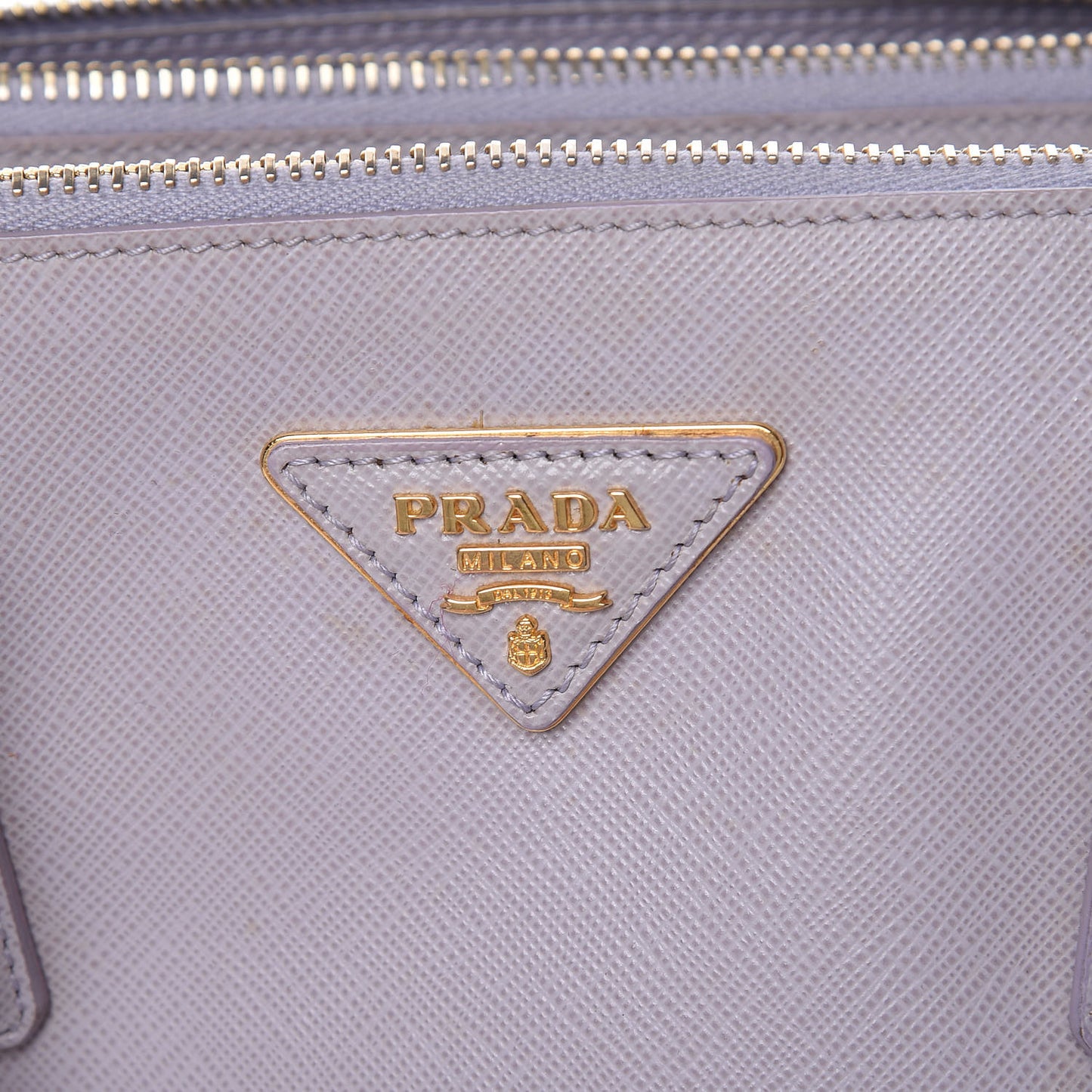 Saffiano Small Galleria Double Zip Tote Glicine